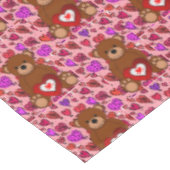 Tablecloth Valentijnsdag Teddy Bear Tafelkleed (Gekanteld)