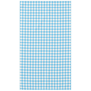 Tablecloth voor Blue and Cream Checkerboard Tafelkleed