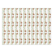 Tablecloth White Ants Apple Pie Butterfly Floral Tafelkleed (Voorkant (Horizontaal))