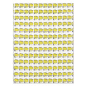 Tablecloth White Cheese Muis Geel Tafelkleed (Voorkant)