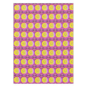Tablecloth Yellow Sun Moon Tafelkleed (Voorkant)