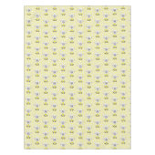 Tablecloth Yellow White Sheep Sun Clouds Tafelkleed (Voorkant)
