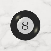 Tablefetti - Acht bal Confetti (Kleine voorkant)