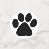 Tablefetti - Puppy Paw Prints Confetti (Kleine voorkant)