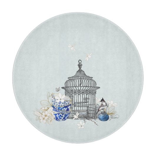 TableNotes par Bulbul - planche à découper en verr (Devant)