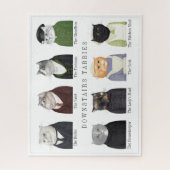 TABLES DOWNSTAIRS 16x20 Puzzle (Vertical)