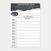 Tablespoon Goals List Post-it® Notes (Voorkant)