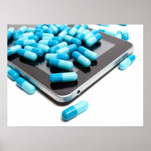 Tablet en tabletten poster