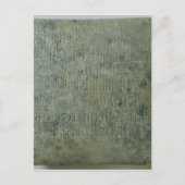 Tablet met cuneiform script briefkaart (Voorkant)