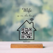 Tablet PC WiFi minimaliste moderne QR Code (Neutre)