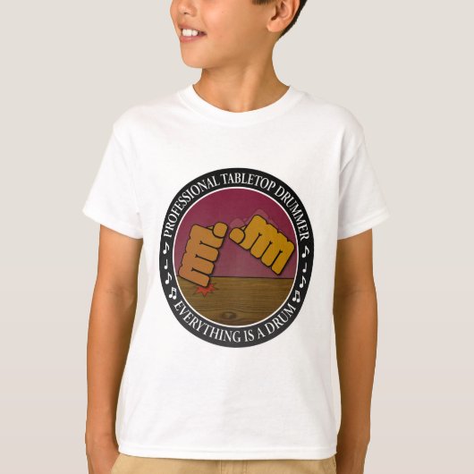 Tabletdrummer T-shirt (Voorkant)