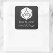 Tabletop afbeelding in zwarte sticker (Tas)