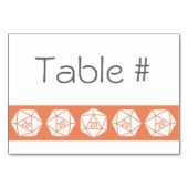 Tabletop Chic dans la carte Table Coral (Dos)