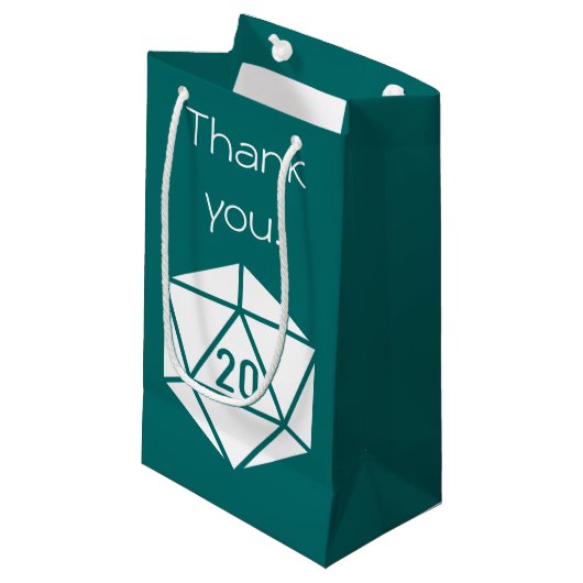 Tabletop Chic dans le sac cadeau Turquoise (Devant Angle)