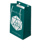 Tabletop Chic dans le sac cadeau Turquoise (Dos Angle)