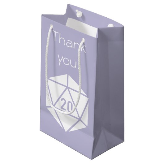 Tabletop Chic dans Sac cadeau Lavender (Devant Angle)