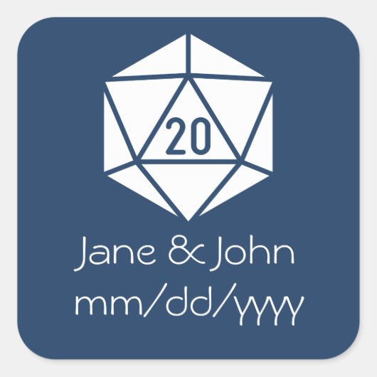 Tabletop Chic dans Sticker Marine (Devant)