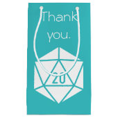 Tabletop Chic dans un sac cadeau Turquoise (Devant)
