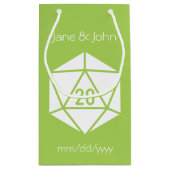 Tabletop Chic en sac cadeau Peridot (Dos)