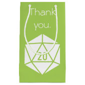 Tabletop Chic en sac cadeau Peridot (Devant)