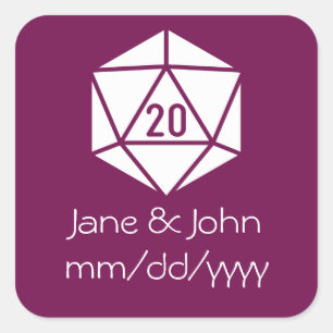 Tabletop Chic in wijn Sticker