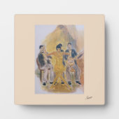 Tabletop Plaque met gemak: roaring Twenties Fotoplaat (Voorkant)