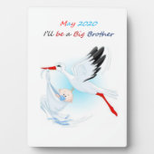 Tabletop Plaque w Easel Big Brother Mai 2020 (Devant)