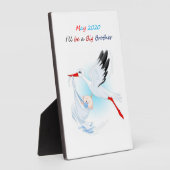 Tabletop Plaque w Easel Big Brother Mai 2020 (Côté)