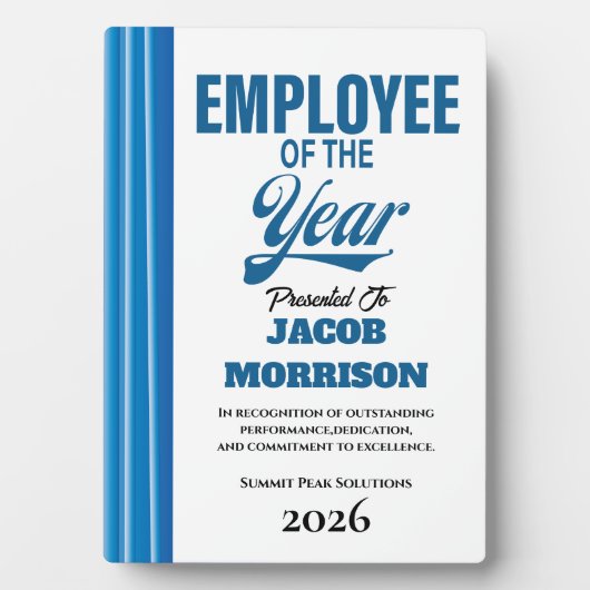 Tabletop Plaque with Easel Fotoplaat (voorkant)