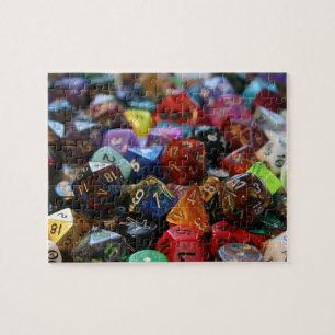 Tabletop RPG   Fantasy Role Player Dice Collectie Legpuzzel