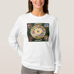 Tabletop van de zeven doodzonnen t-shirt