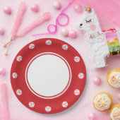 Tabletopafbeelding in Bord Cherry Paper (Feest)