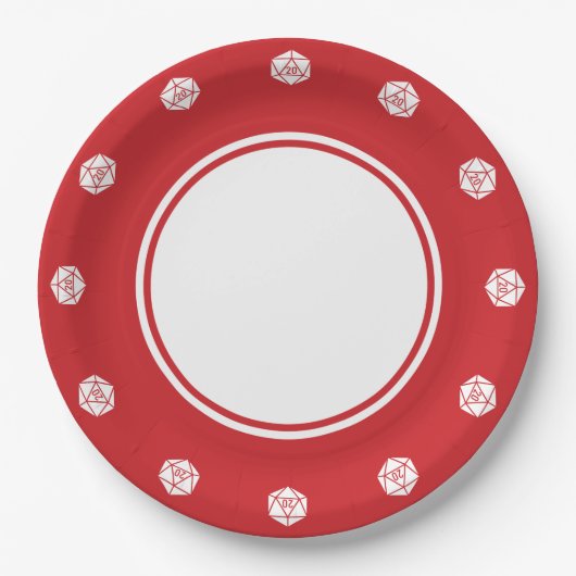 Tabletopafbeelding in Bord Cherry Paper (Voorkant)
