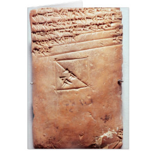 Tablette avec script cuneiform, c.1830-1530 BC