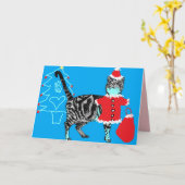 Tablette de Noël Père Noël Presse Gratté Carte Cha (Fleur jaune)