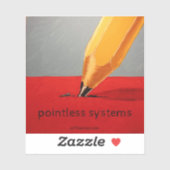 tablette inutile sur autocollant portable (Feuille)
