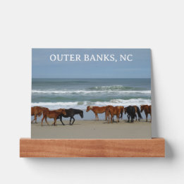 Tablette Pour Photos Chevaux sauvages Banques extérieures OBX Corolla N