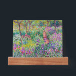 Tablette Pour Photos Claude Monet - Le jardin d'Iris à Giverny<br><div class="desc">Jardin d'Iris à Giverny / Jardin d'Artiste à Giverny - Claude Monet,  1899-1900</div>