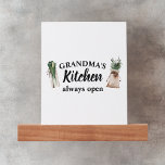 Tablette Pour Photos La cuisine moderne de grand-mère est toujours ouve<br><div class="desc">La cuisine moderne de grand-mère est toujours ouverte Meilleur cadeau</div>