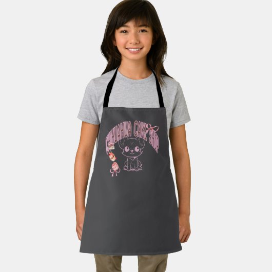 TABLIER チワワのケーキ屋さん、スイーツ好き、お菓子作り、動物好きへのギフト、可愛い、犬好き (Insitu)