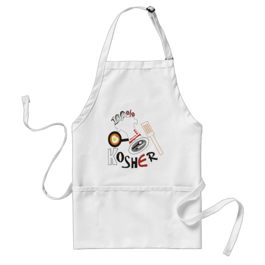 Tablier 100% Kosher (Devant)