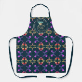 Tablier 16e anniversaire du Mariage Péridot Apron (Recto)