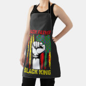 Tablier 17ème Fête du Père Noir Papa King Fête F (Insitu)