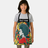 Tablier 1865 Femme-cheveux Afro 1865 Emancipation Pop (Insitu)