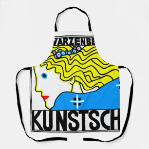 Tablier 1908 Vienne Art Nouveau Salon Art Nouveau Maiden