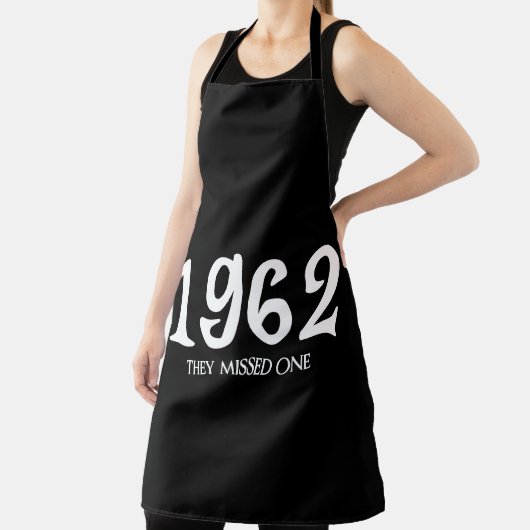 Tablier 1962 Ils Ont Manqué Une Sorcière De Salem Hallowee (Insitu)