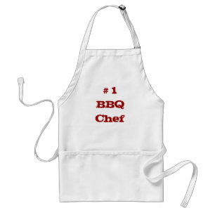 Tablier # 1 chef de BBQ