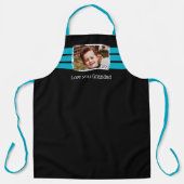 Tablier 1 photo love you grandad black blue (Recto)