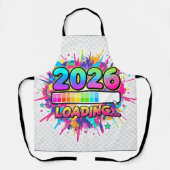 Tablier 2026 Loading... Progress Bar Sticker (Recto)