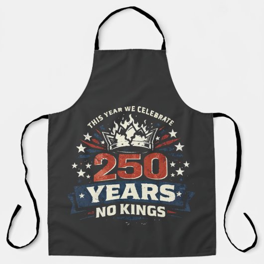 Tablier 250 Ans Pas De Rois Patriotique (Recto)